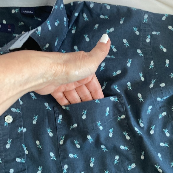 Cremieux Button Down Short Sleeves Shirt Size XL - Picture 7 of 14